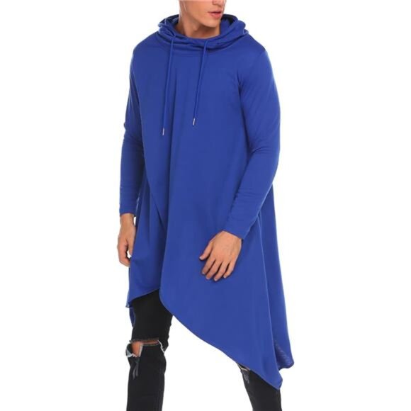 🔥 Trendy & Stylish Hooded Poncho Cloak – Lightweight Long Sleeve Cape Hoodie - Picture 5 of 5